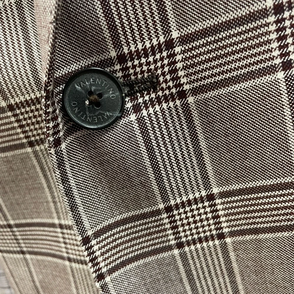 Valentino check print